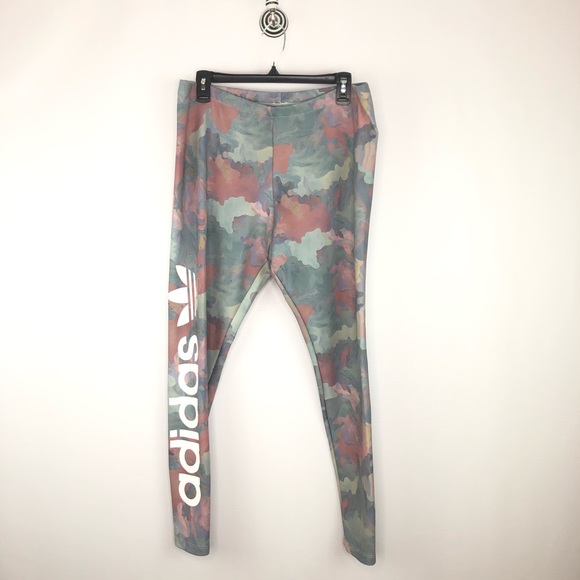 adidas Pants - Adidas Women's Floral Abstract Leggings Sz. XL.